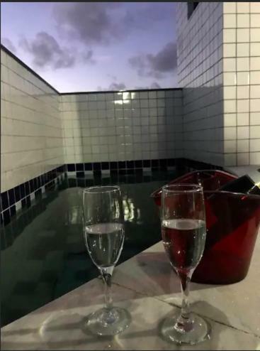 Apartamento Cobertura Duplex Com Piscina A Beira-Mar De Guaxuma Maceió Exterior foto
